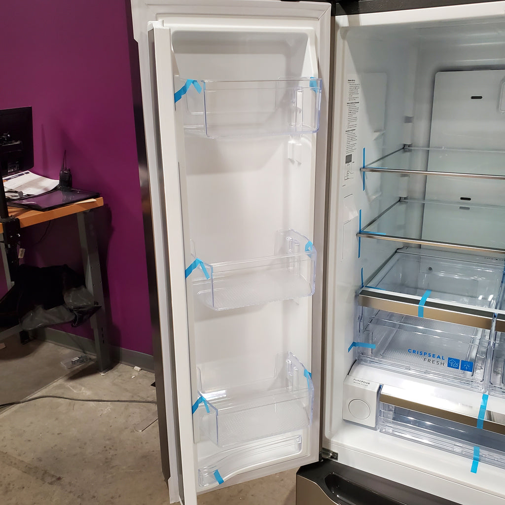 Pictures of Frigidaire Gallery 20 Cu. Ft. 30" Wide Standard-Depth French Door Refrigerator in Stainless Steel 20SD84 - GRFN2023AF - Scratch & Dent (Minor) - Neu Appliance Outlet - Discount Appliance Outlet in Austin, Tx