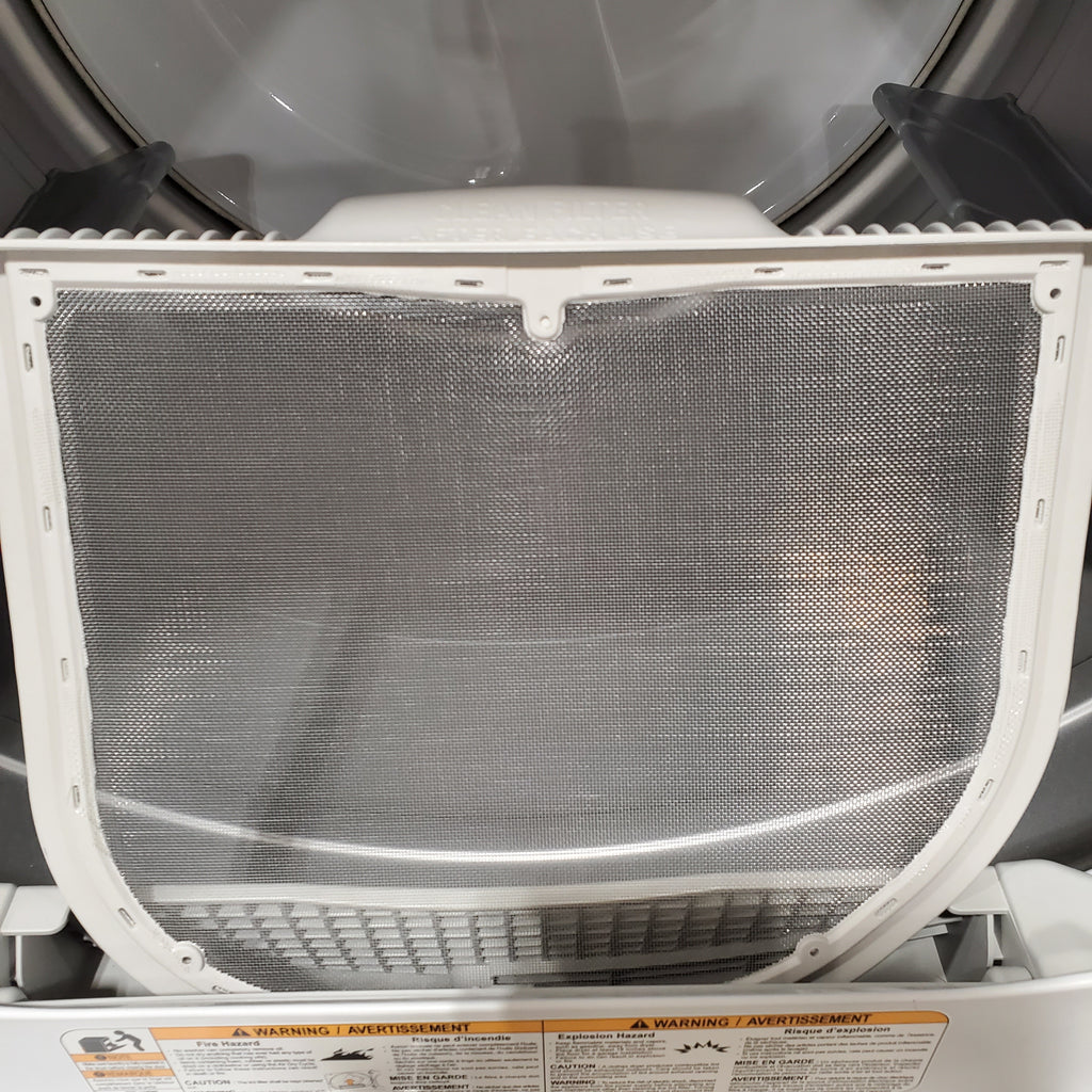 Pictures of LG 7.3 Cu. Ft. Electric Rear Control Ultra Large Capacity Dryer in White with Sensor Dry 6SD99 - DLE6100W - Open Box - Neu Appliance Outlet - Discount Appliance Outlet in Austin, Tx
