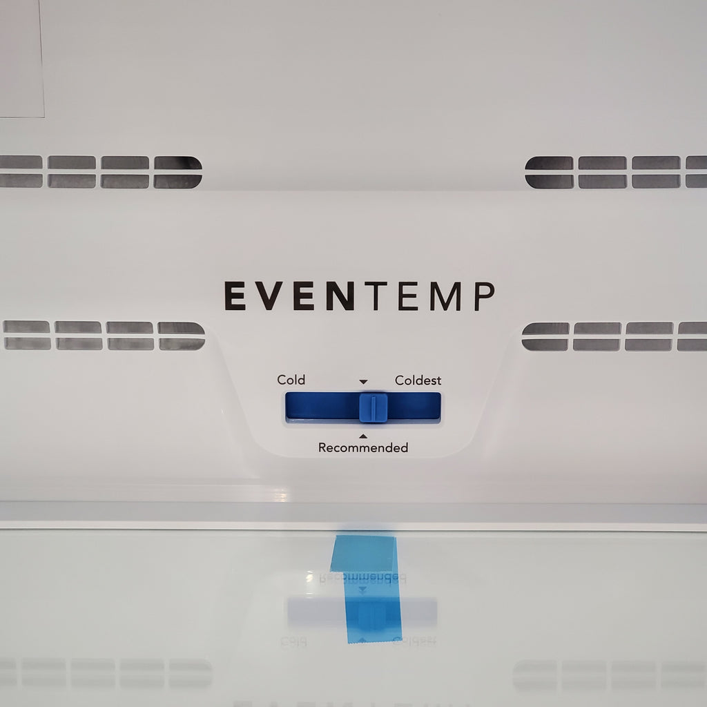 Frigidaire 30" Wide Garage Ready Top Freezer 18 Cu. Ft. Refrigerator with EvenTemp Cooling System and Spacious Interior Storage in White 5SD272 - FFTR1814WW - Scratch & Dent (Minor)