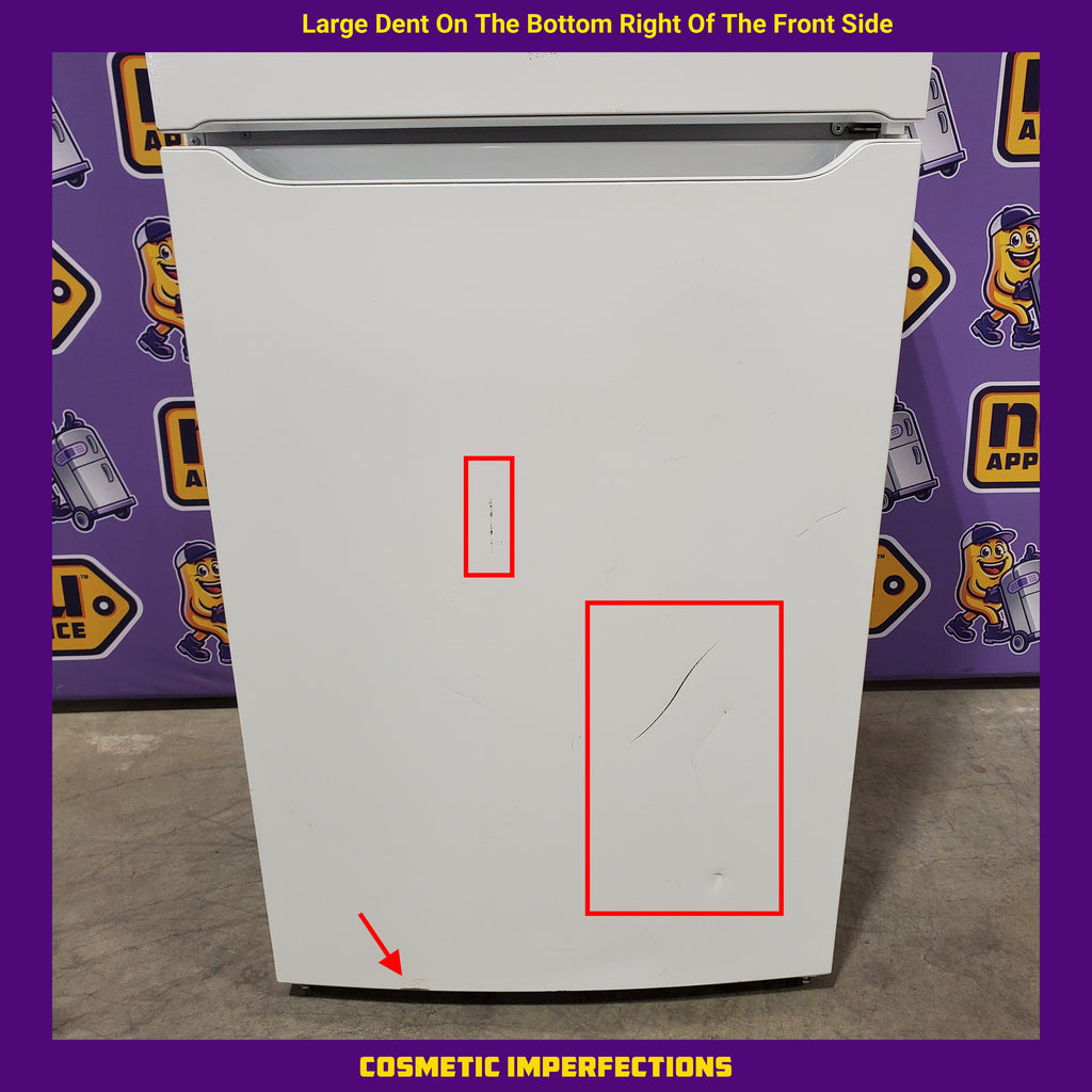 Pictures of Frigidaire 30" Wide Garage Ready Top Freezer 18 Cu. Ft. Refrigerator with EvenTemp Cooling System and Spacious Interior Storage in White 22136SD273 - FFTR1814WW - Scratch & Dent (Moderate) - Neu Appliance Outlet - Discount Appliance Outlet in Austin, Tx