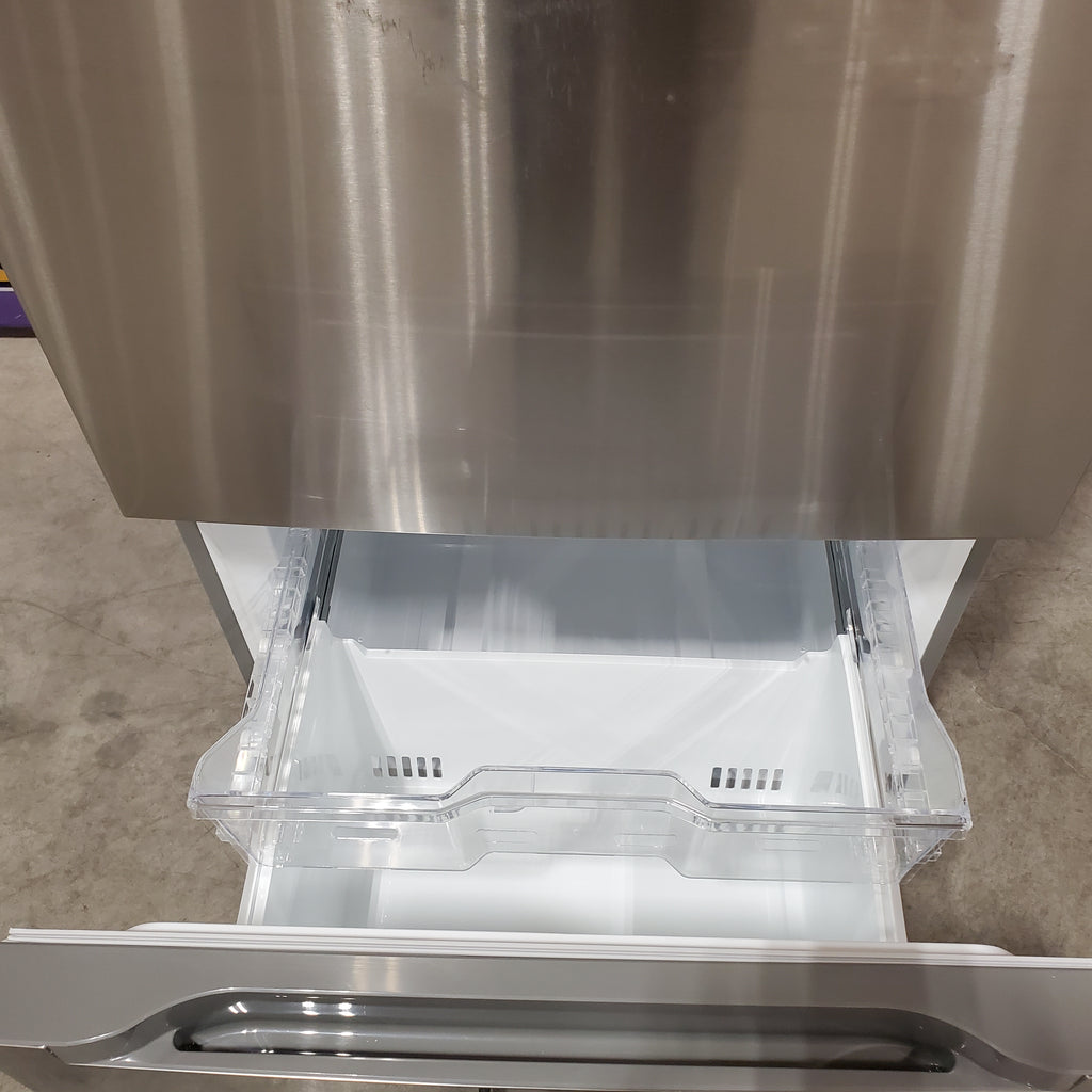 Pictures of Vissani 18.7 cu. ft. Bottom Freezer Refrigerator in Stainless Steel 25136CR631 - MDBF18SS - Certified Refurbished - Neu Appliance Outlet - Discount Appliance Outlet in Austin, Tx