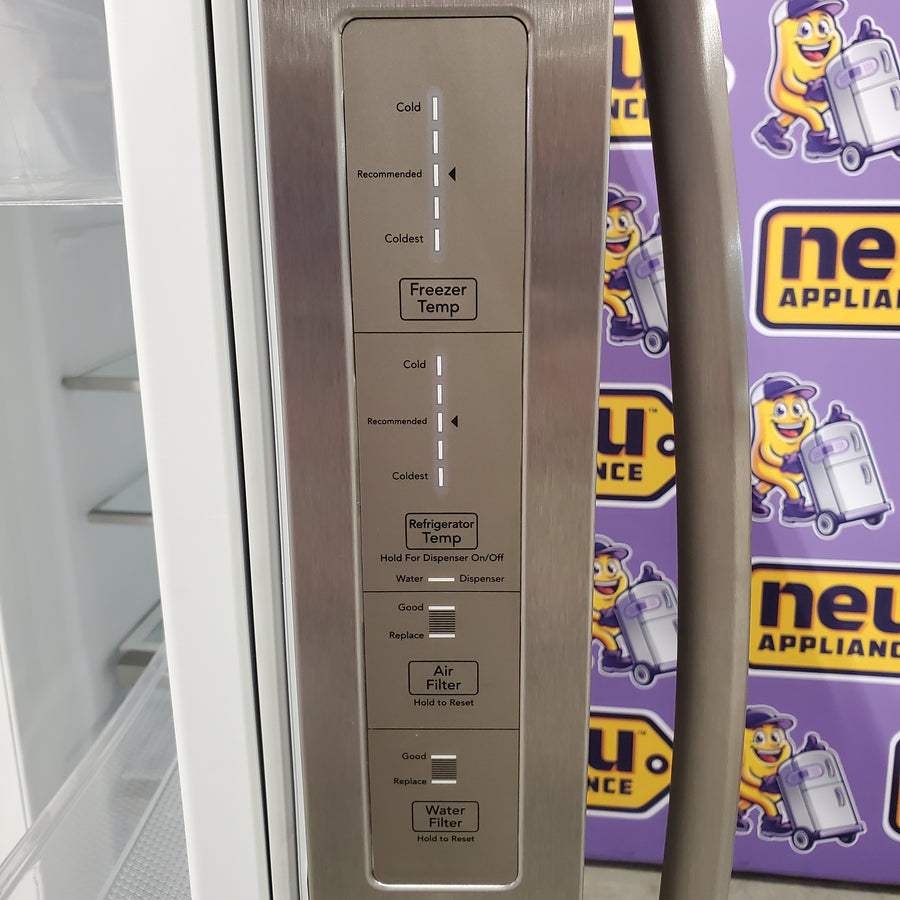Frigidaire Gallery 26 Cu. Ft. Standard-Depth Side-by-Side Refrigerator 20SD112 - GRSN2620AF - Scratch & Dent (Minor)