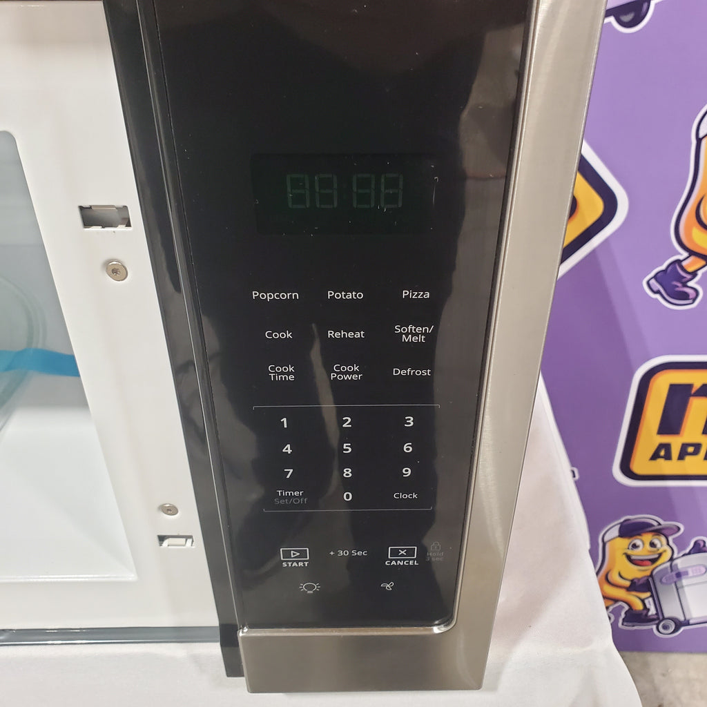 Whirlpool Hood Combination 1.7 Cu. Ft. Microwave with Electronic Touch Controls and Dishwasher Safe Turntable Plate 5SD279 - WMH31017HS - Scratch & Dent (Minor)