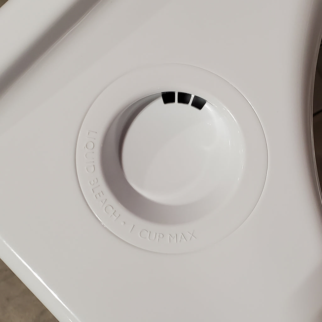 Whirlpool 4.6 Cu. Ft. Top Load Impeller Washer with Built-in Faucet WTW5020SW  - Scratch & Dent (Minor) and Whirlpool 7.0 cu. ft. Electric Dryer with Hamper Door 16030 - WED5010LW - Open Box