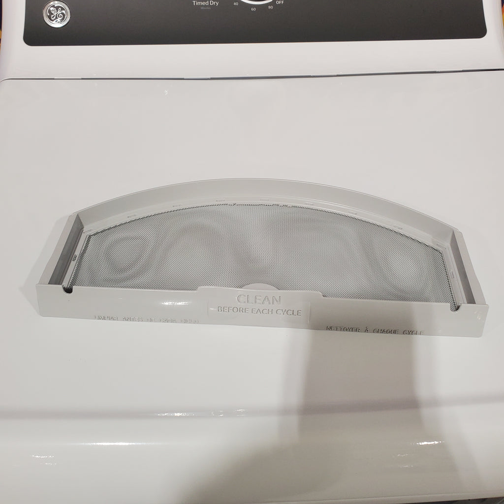 GE 4.5 cu. ft. Capacity Washer with Water Level Control GTW585BSVWS - New in Box and GE 7.2 cu. ft. Capacity Electric Dryer with Up To 120 ft. Venting and Extended Tumble  16028 - GTD48EASWWB - Certified Refurbished