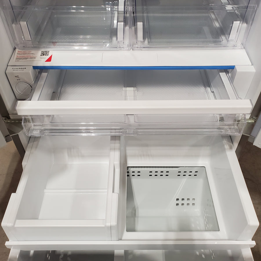 Frigidaire 29 Cu. Ft. Standard-Depth French Door Refrigerator in Stainless Steel 31131SD22 - FRFN2813AF - Scratch & Dent (Moderate)