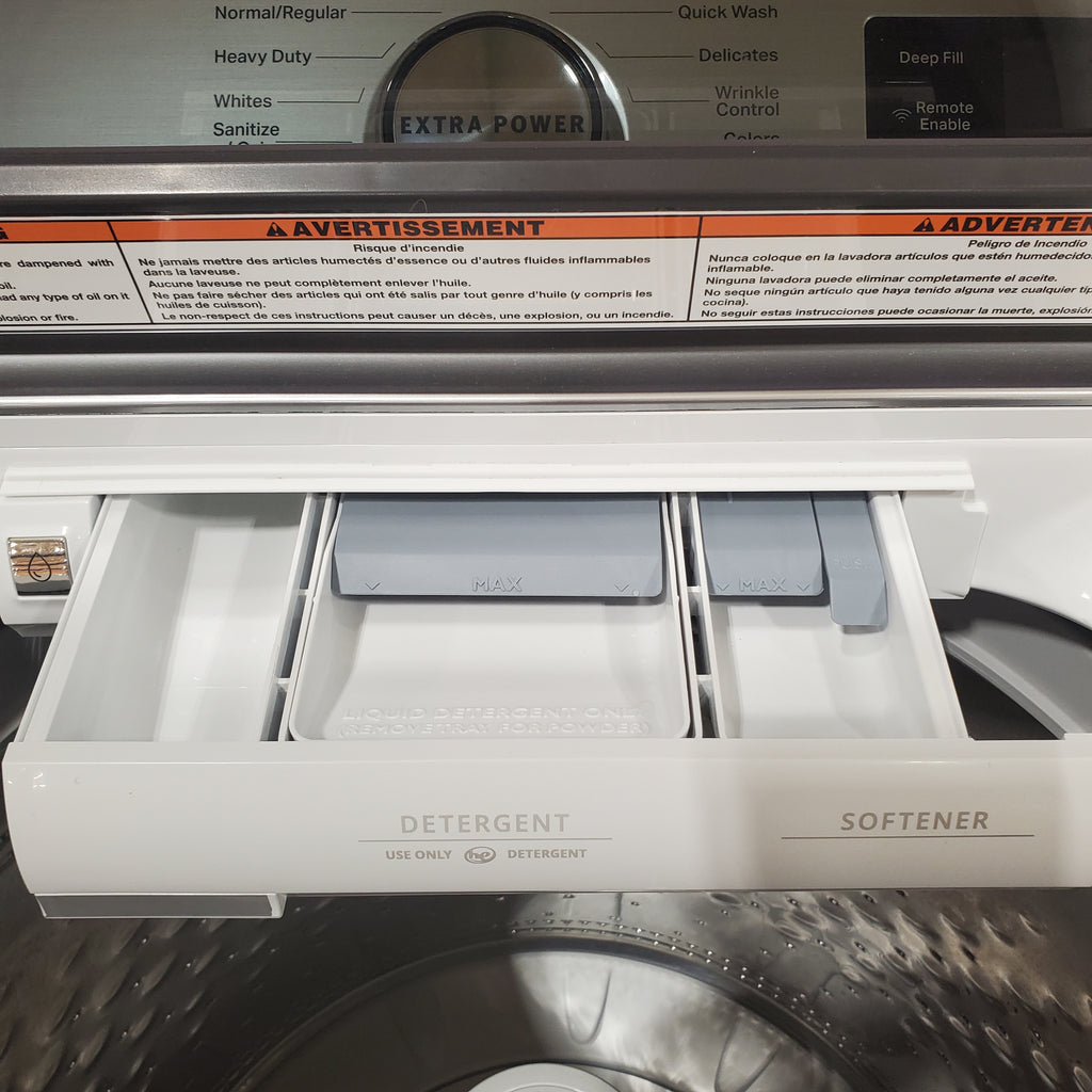 Pictures of Maytag 5.2 cu. ft. Smart Capable White ENERGY STAR Top Load Agitator Washing Machine with Extra Power - Scratch & Dent - Minor - Neu Appliance Outlet - Discount Appliance Outlet in Austin, Tx