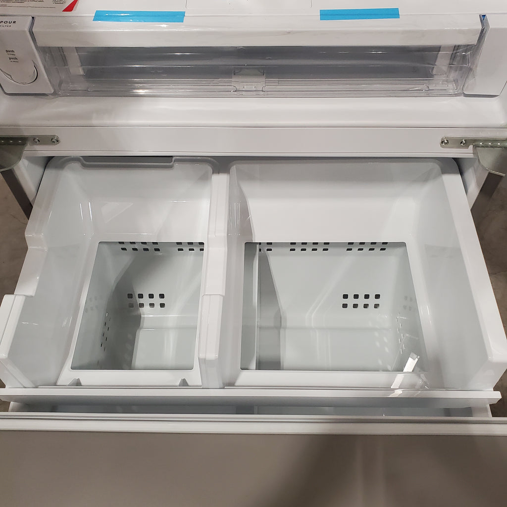 Frigidaire 27.8 cu. ft. 3 Door French Door Refrigerator with Exterior Water and Ice Dispenser 3SD962 - FRFS2823AS - Scratch & Dent (Minor)