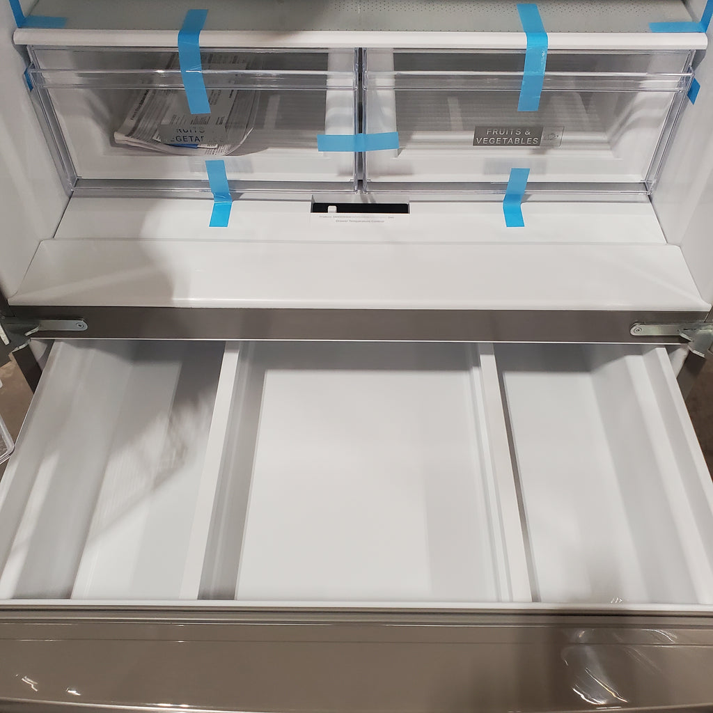 Pictures of Whirlpool French Door Bottom Mount Refrigerator in Fingerprint Resistant Stainless Steel 22132SD161 - WRMF3636RZ - Scratch & Dent (Minor) - Neu Appliance Outlet - Discount Appliance Outlet in Austin, Tx