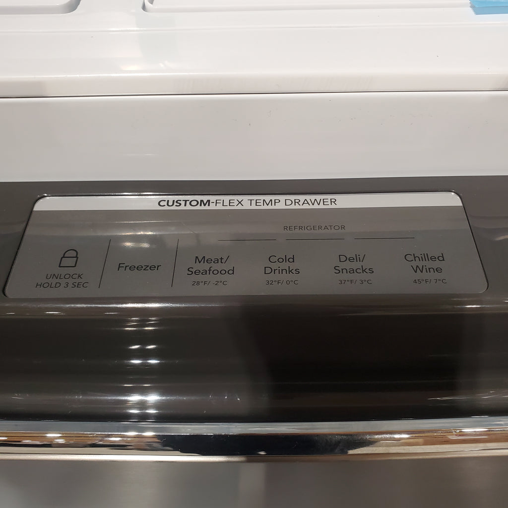 Frigidaire Gallery 22 Cu. Ft. 4-Door Counter-depth French Door Refrigerator with Ice Maker (Fingerprint Resistant Stainless Steel) ENERGY STAR 3SD1012 - GRMC2273CF - Scratch and Dent (Moderate)