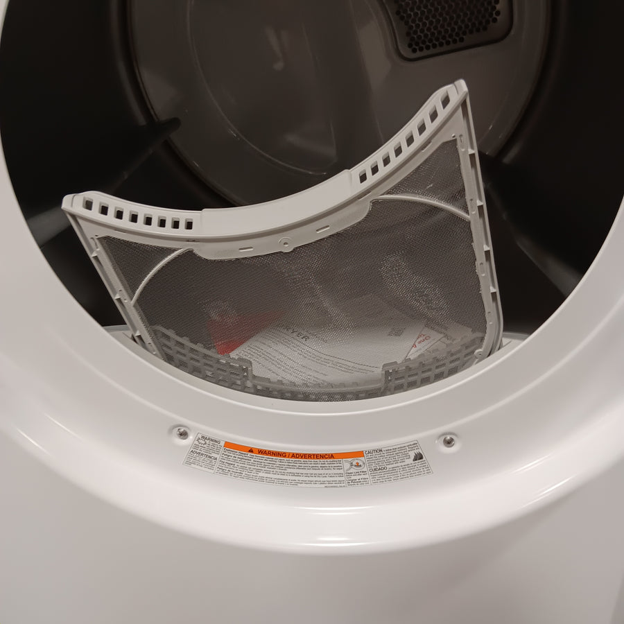 LG TurboWash 4.3 Cu. Ft. 12-Cycle High-Efficiency Steam Front-Loading Washer WM3570HWA - Scratch & Dent (Moderate) and LG 7.4 cu. ft. ENERGY STAR Electric Vented Dryer with Sensor Dry and SmartThinQ Technology 15036 - DLE3400W - Scratch & Dent (Minor)