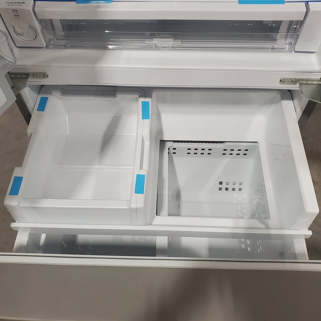 Frigidaire 29 Cu. Ft. Standard-Depth French Door Refrigerator in Stainless Steel 3SD1051 - FRFN2813AF - Scratch & Dent (Minor)