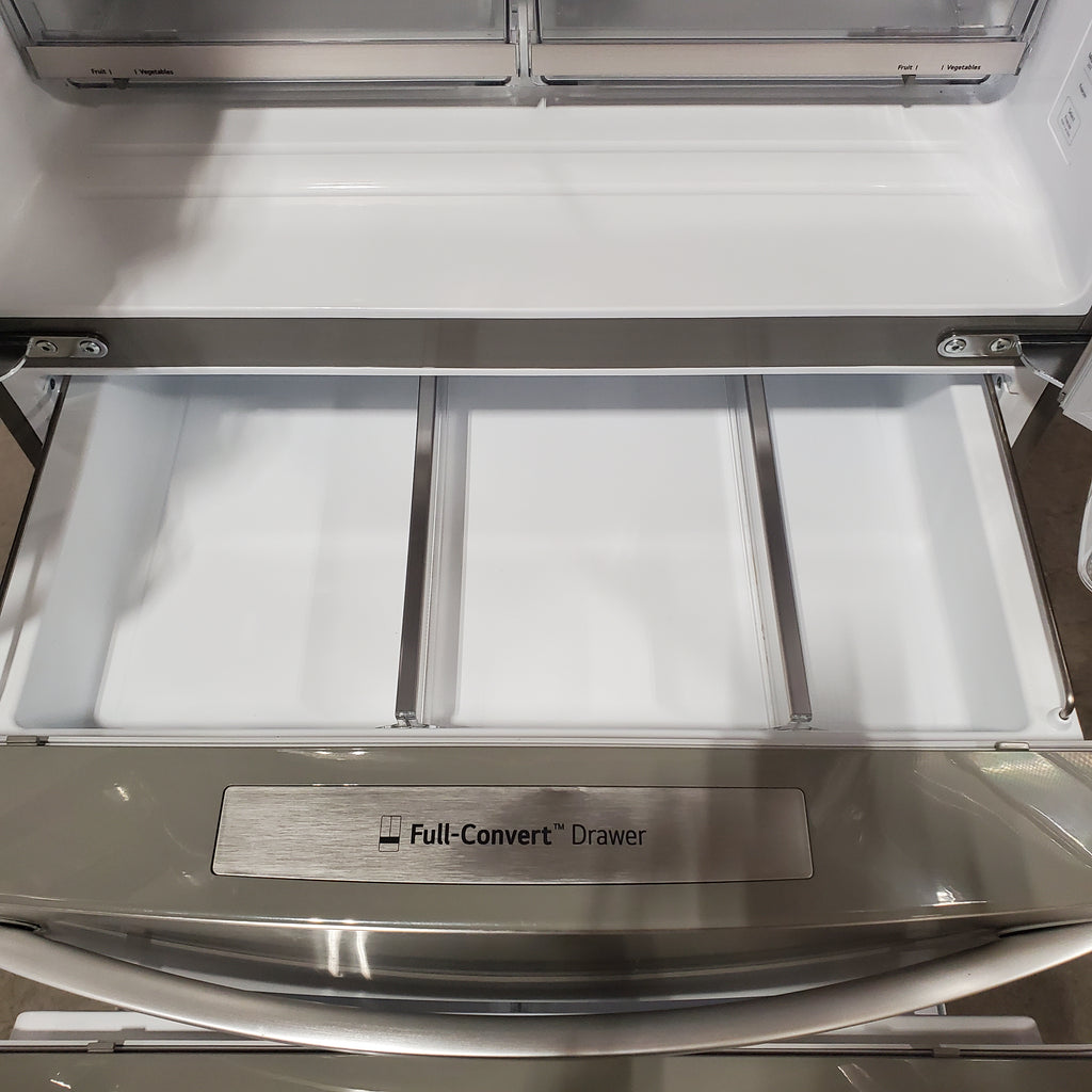 Pictures of LG 30 cu. ft. Smart French Door Refrigerator with Craft Ice™ & Full-Convert™ Drawer 31135SD270 - LRMXS3006S - Scratch & Dent (Minor) - Neu Appliance Outlet - Discount Appliance Outlet in Austin, Tx