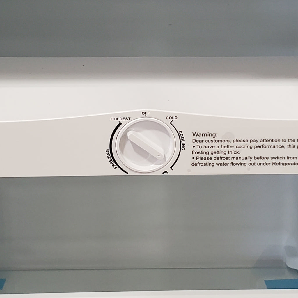 Pictures of Vissani 7.1 cu. ft. Manual Defrost Convertible Upright Freezer in Stainless Steel Look MDUFC7SS4 - Scratch & Dent (Minor) - Neu Appliance Outlet - Discount Appliance Outlet in Austin, Tx