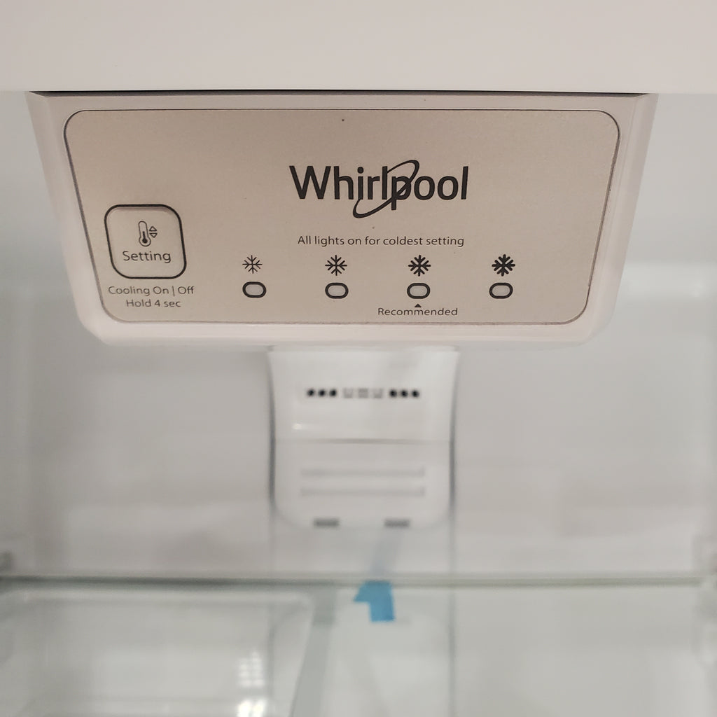 Pictures of Whirlpool 30" Wide 18.2 cu. ft. Top Freezer Refrigerator in Monochromatic Stainless Steel 3SD667 - WRT318FZDM - Open Box - Neu Appliance Outlet - Discount Appliance Outlet in Austin, Tx
