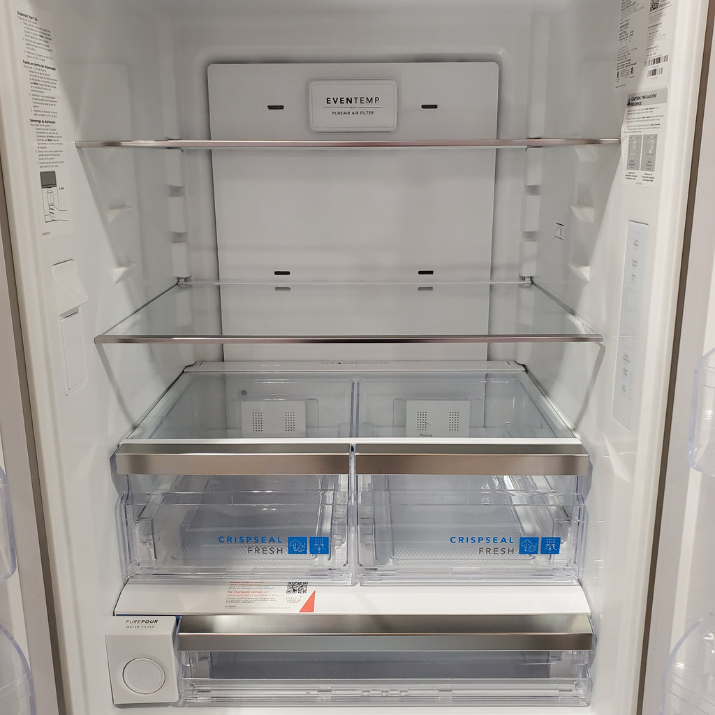 Frigidaire Gallery 20 Cu. Ft. 30" Wide Standard-Depth French Door Refrigerator in Stainless Steel 25139SD773 - GRFN2023AF - Scratch & Dent (Moderate)