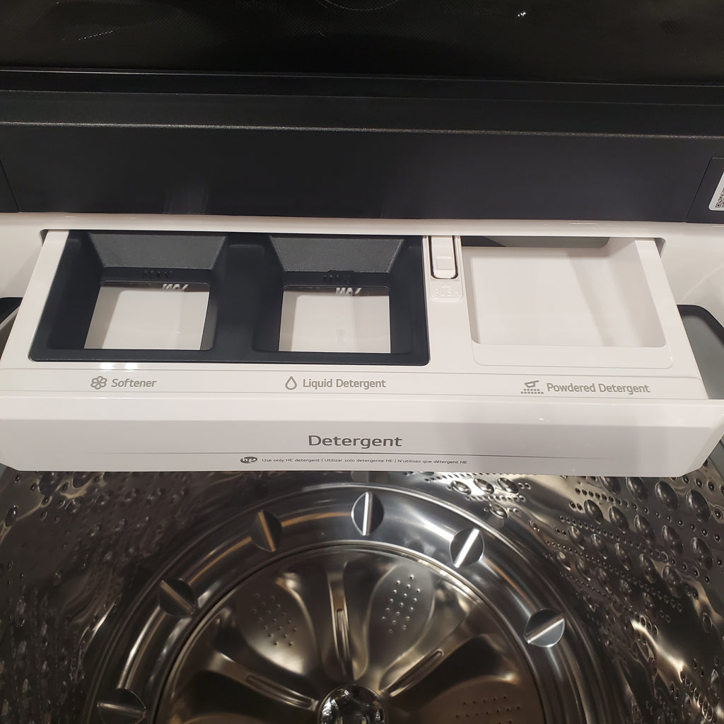 Pictures of LG 5.5 cu. ft. Mega Capacity Top Load Washer with Impeller in Alpine White WT8400CW - Open Box - Neu Appliance Outlet - Discount Appliance Outlet in Austin, Tx