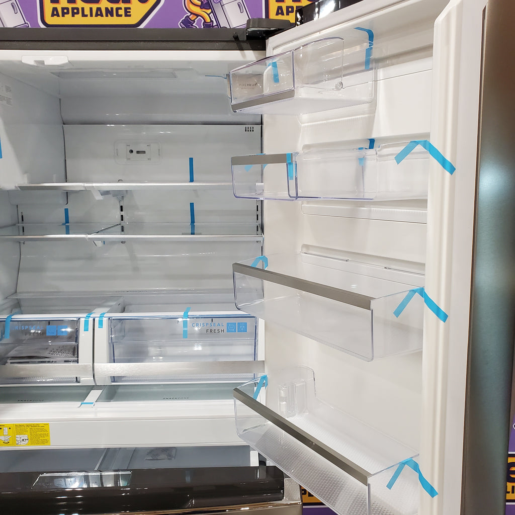 Pictures of Frigidaire Gallery 22 Cu. Ft. 4-Door Counter-depth French Door Refrigerator with Ice Maker (Fingerprint Resistant Stainless Steel) ENERGY STAR 20SD2 - GRMC2273CF - Scratch & Dent (Moderate) - Neu Appliance Outlet - Discount Appliance Outlet in Austin, Tx