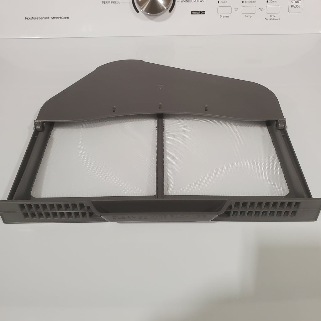 Pictures of Samsung 7.2 cu. ft. Electric Dryer with Sensor Dry in White DVE45T3200W - Scratch and Dent (Minor) - Neu Appliance Outlet - Discount Appliance Outlet in Austin, Tx