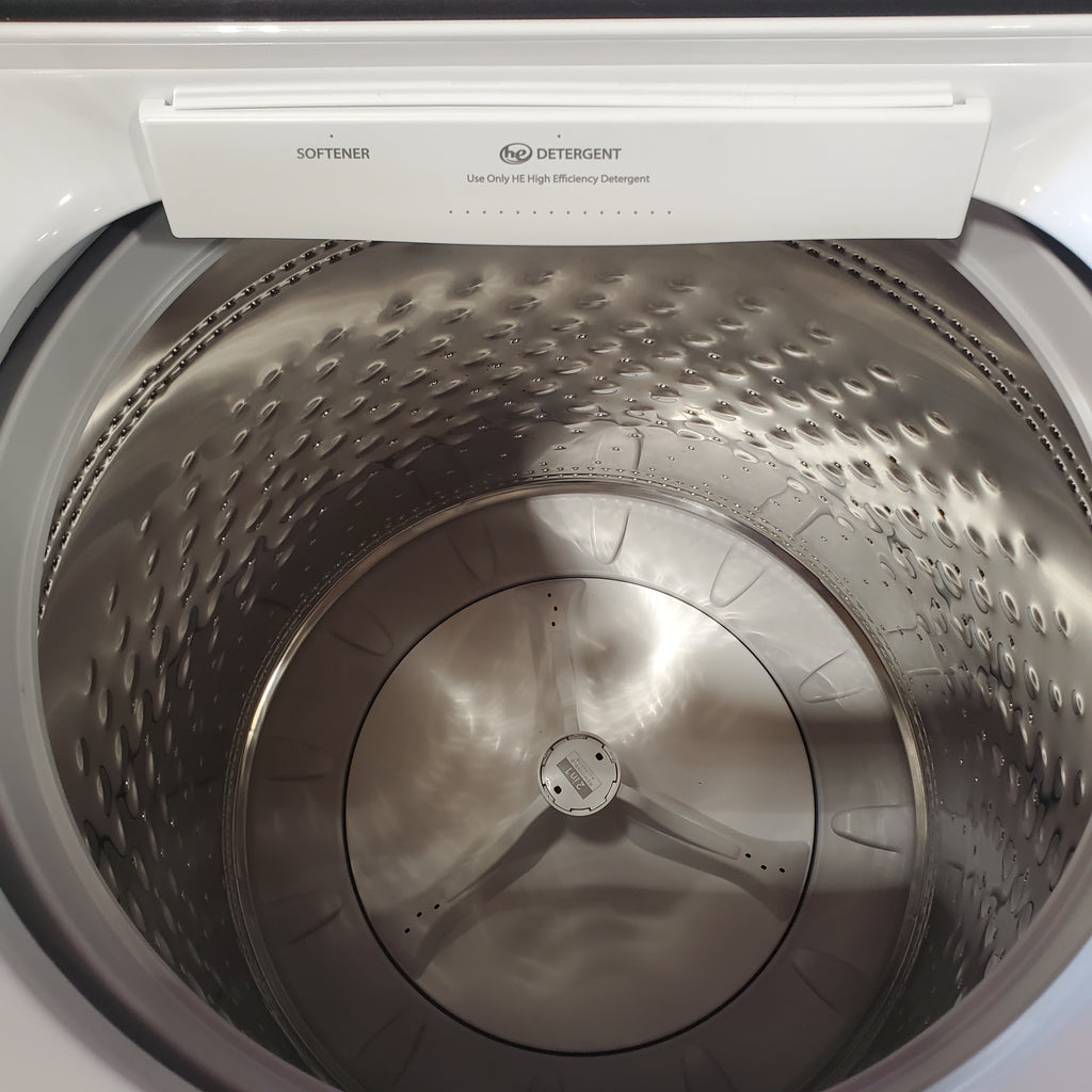 Pictures of Whirlpool 5.2 - 5.3 cu ft Capacity ENERGY STAR Top Load Washer with 2 in 1 Removable Agitator 3SD731 - WTW6157PW - Open Box - Neu Appliance Outlet - Discount Appliance Outlet in Austin, Tx