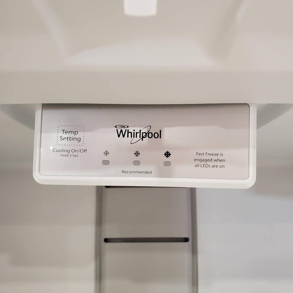 Pictures of Whirlpool 20 cu. ft. Upright Freezer with LED Lighting with Fast Freeze 22131SD95 - WZF34X20DW - Scratch & Dent (Minor) - Neu Appliance Outlet - Discount Appliance Outlet in Austin, Tx