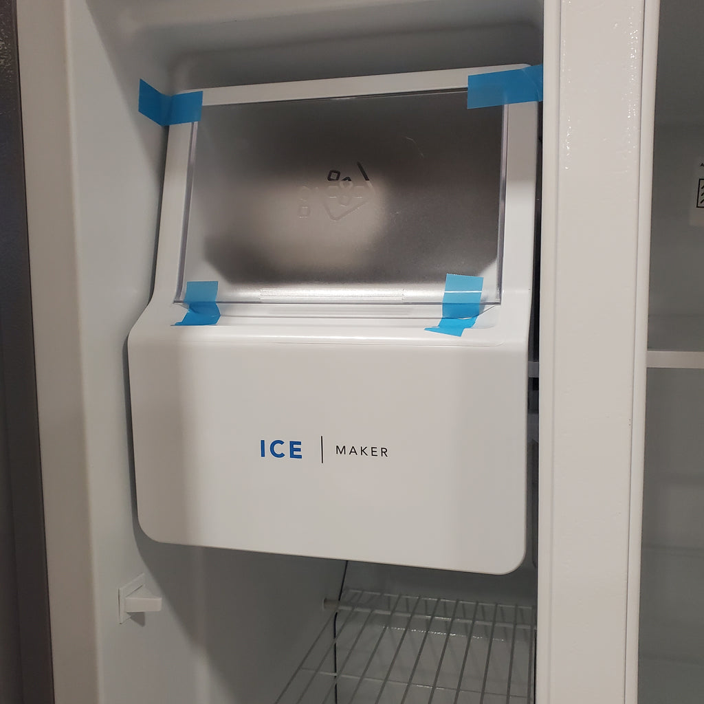 Pictures of Frigidaire 33" Wide 22.3 cu. ft. ENERGY STAR Side by Side Refrigerator Stainless Steel with Exterior Water and Ice Dispenser 4SD458 - FRSS2323AS - Scratch & Dent (Major) - Neu Appliance Outlet - Discount Appliance Outlet in Austin, Tx