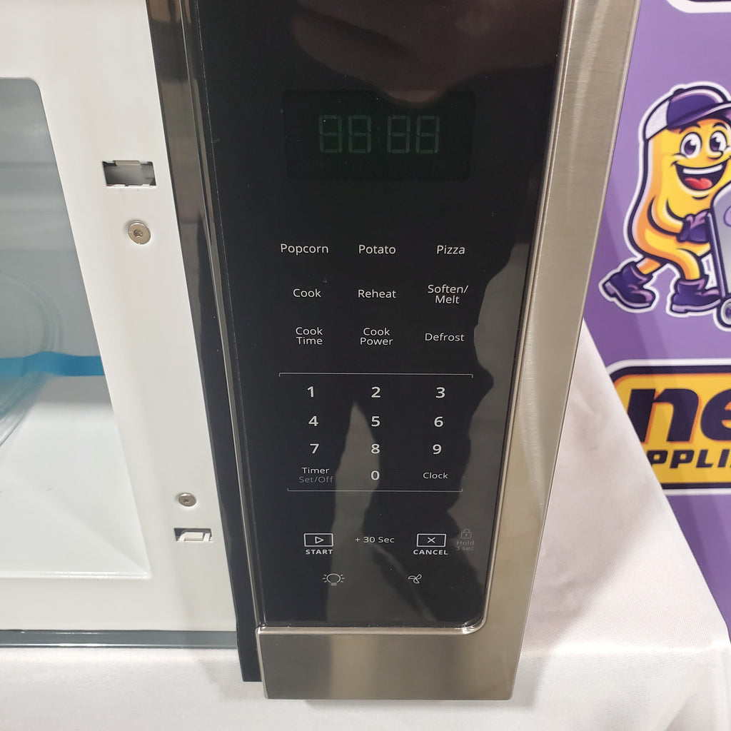 Whirlpool Hood Combination 1.7 Cu. Ft. Microwave with Electronic Touch Controls and Dishwasher Safe Turntable Plate 5SD285 - WMH31017HS - Scratch & Dent (Minor)