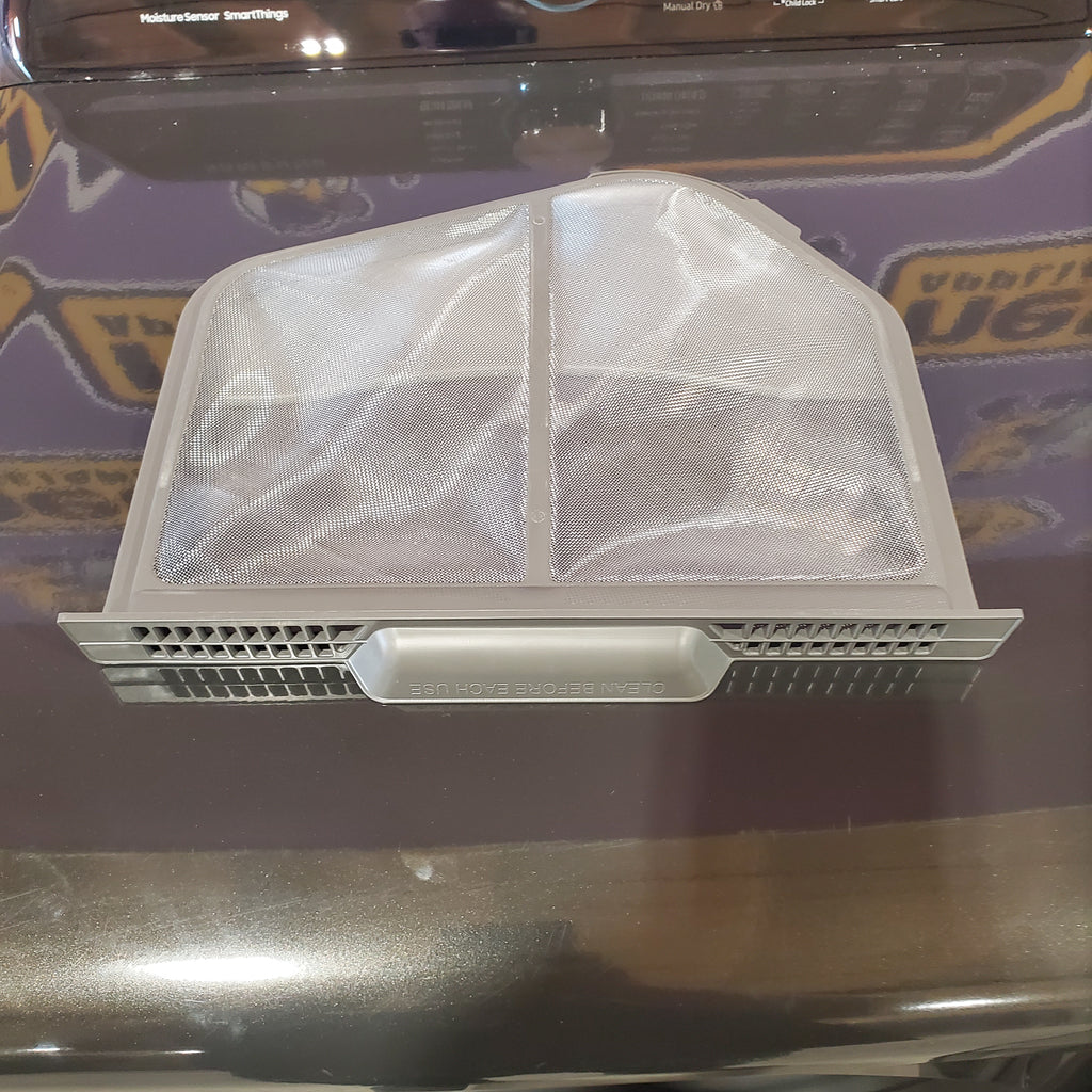 Samsung 5.0 cu. ft. Capacity Top Load Washer with Active WaterJet in Brushed Black WA50R5200AV - Certified Refurbished and Samsung Brushed Black 7.4 cu. ft. Smart Electric Dryer with Sensor Dry 16114 - DVE47CG3500V - New in Box