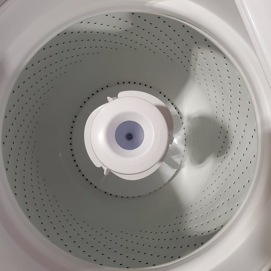 Whirlpool Top Load 3.5 Cu. Ft. Washer with Deep Water Wash Option WTW4816FW - Scratch & Dent (Minor) and Whirlpool Vented 7.0 Cu. Ft. Electric Dryer 16259 - WED4815EW - Scratch & Dent (Minor)