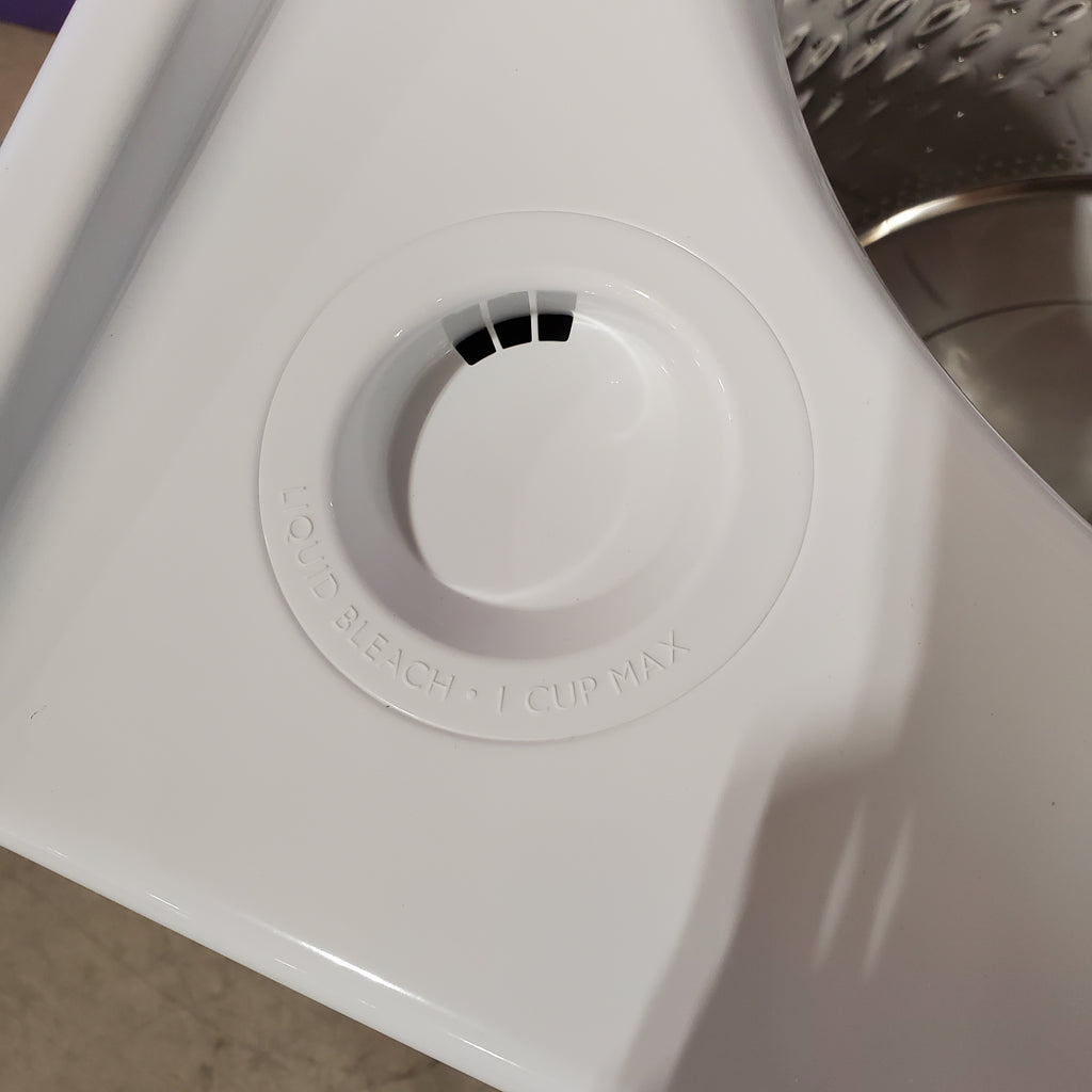 Pictures of Maytag Top Load 4.7 cu. ft. Agitator Washer with Extra Power and Deep Fill Option MVW5435PW - Open Box and MayTag 7.0 cu. ft. Top Load Electric Wrinkle Prevent Dryer MED4500MW - Scratch & Dent (Minor) - Neu Appliance Outlet - Discount Appliance Outlet in Austin, Tx