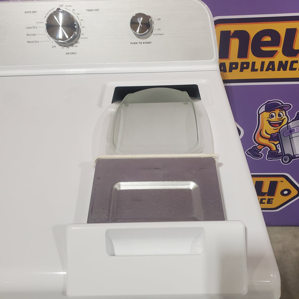 Pictures of MayTag 7.0 cu. ft. Top Load Electric Wrinkle Prevent Dryer 22133SD202 - MED4500MW - Scratch & Dent (Minor) - Neu Appliance Outlet - Discount Appliance Outlet in Austin, Tx