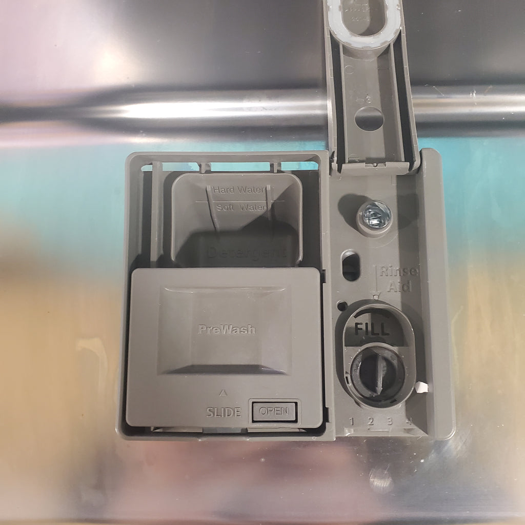 Pictures of Whirlpool Fingerprint Stainless Steel 24 In. Dishwasher with Ai Intelligent Wash and Sensor Cycle WDTA50SAKZ - Scratch and Dent (Minor) - Neu Appliance Outlet - Discount Appliance Outlet in Austin, Tx