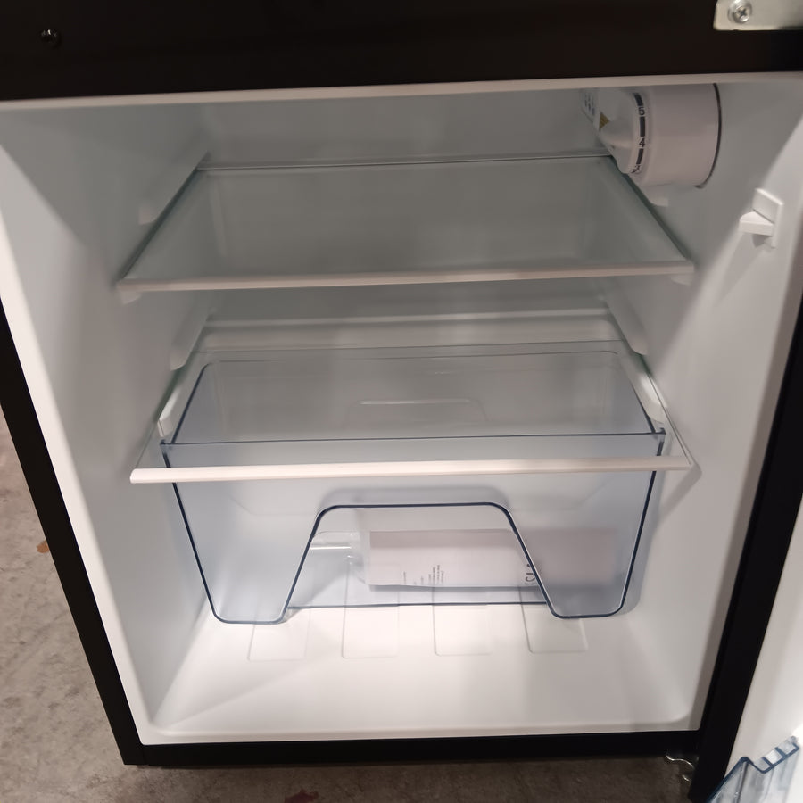 Vissani 3.1 cu. ft. 2-Door Mini Refrigerator in Stainless Steel with Freezer, ENERGY STAR HVDR31GSE - Scratch & Dent (Minor)