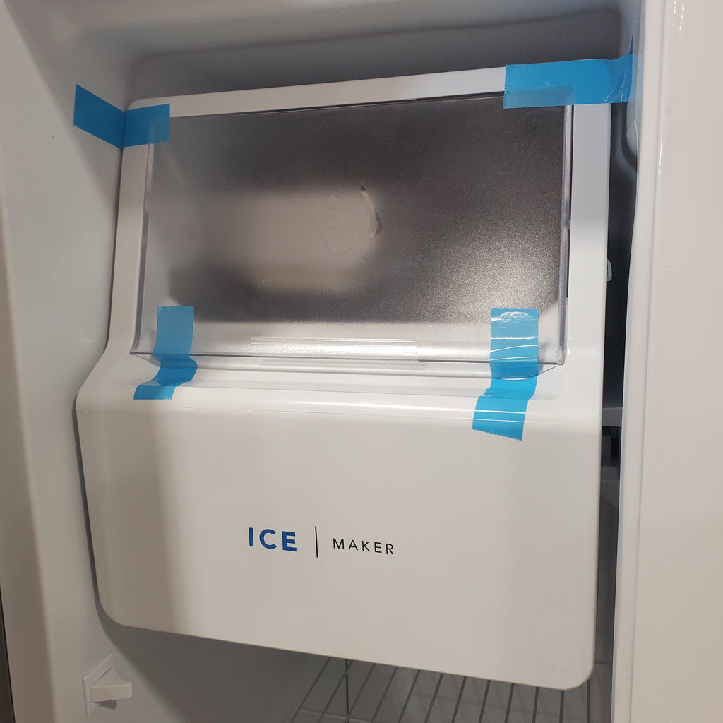 Pictures of Frigidaire 25.6 cu. ft. ENERGY STAR Side by Side Refrigerator with Exterior Water and Ice Dispenser in Stainless Steel FRSS2623AS - Scratch & Dent (Minor) - Neu Appliance Outlet - Discount Appliance Outlet in Austin, Tx
