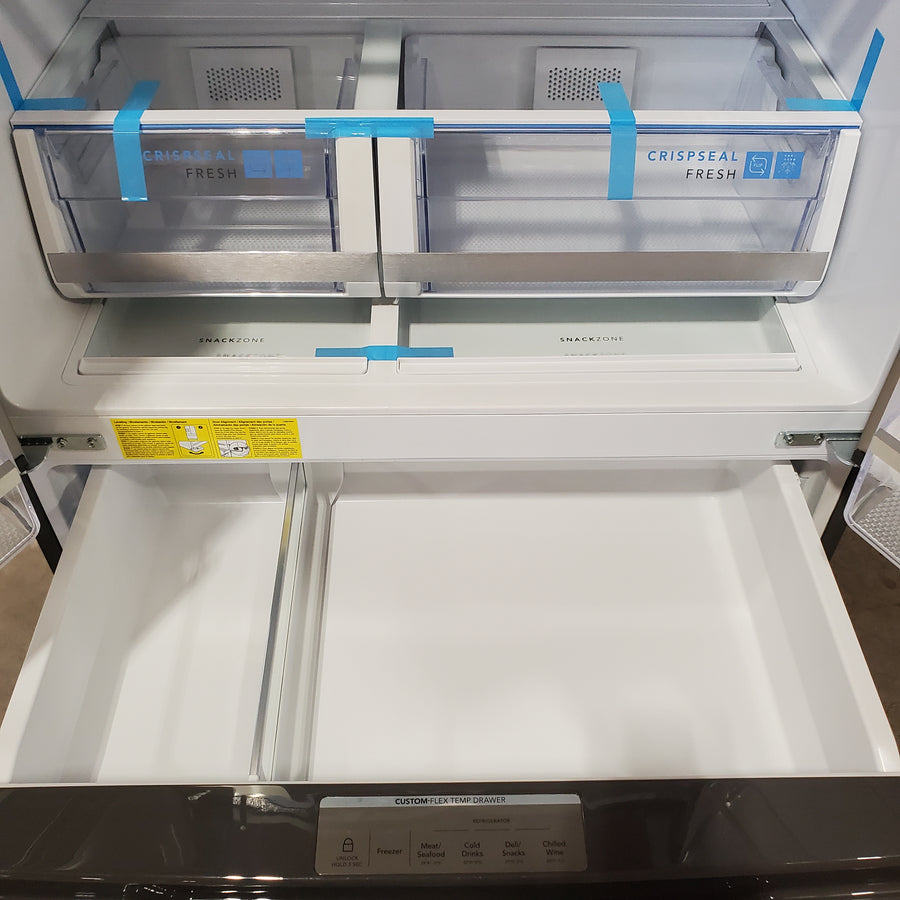 Frigidaire Gallery 22 Cu. Ft. 4-Door Counter-depth French Door Refrigerator with Ice Maker (Fingerprint Resistant Stainless Steel) ENERGY STAR GRMC2273CF - Scratch & Dent (Moderate)