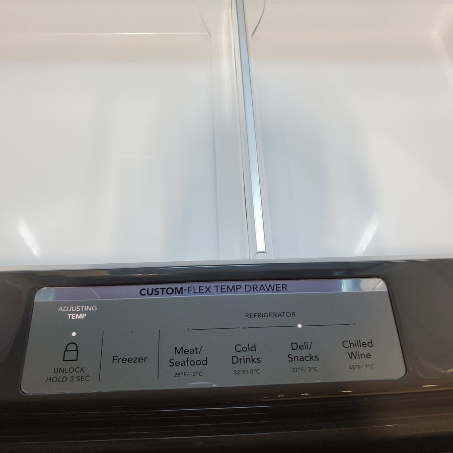 Frigidaire Gallery 22 Cu. Ft. 4-Door Counter-depth French Door Refrigerator with Ice Maker (Fingerprint Resistant Stainless Steel) ENERGY STAR GRMC2273CF - Scratch & Dent (Minor)