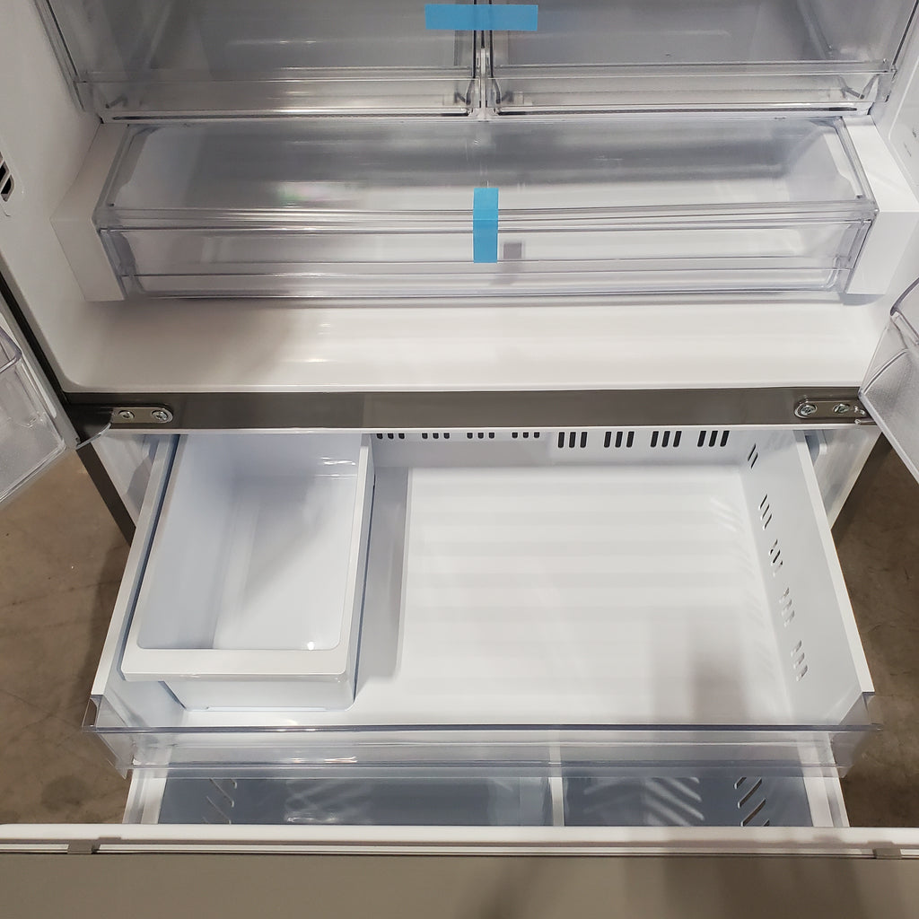 Pictures of LG 26 cu ft ENERGY STAR Counter-Depth Smart French Door Refrigerator in Fingerprint Resistant Stainless Steel with Dual Ice Maker 251312SD974 - LRFXC2606S - Scratch & Dent (Minor) - Neu Appliance Outlet - Discount Appliance Outlet in Austin, Tx