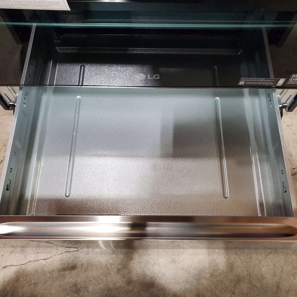 Pictures of LG 6.3 cu. ft. Smart Wi-Fi Enabled Fan Convection Electric Slide-in Range with Air Fry & EasyClean® 3SD697 - LSEL6333F - Open Box - Neu Appliance Outlet - Discount Appliance Outlet in Austin, Tx