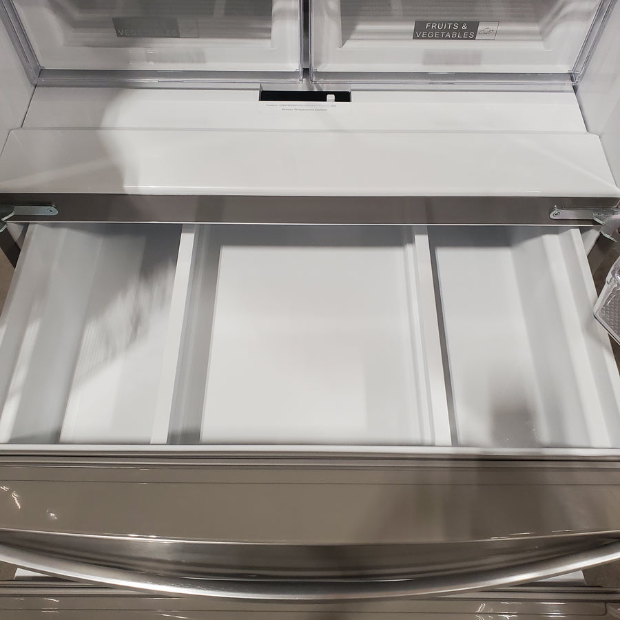 Whirlpool French Door Bottom Mount Refrigerator in Fingerprint Resistant Stainless Steel 22132SD129 - WRMF3636RZ - Scratch & Dent (Moderate)