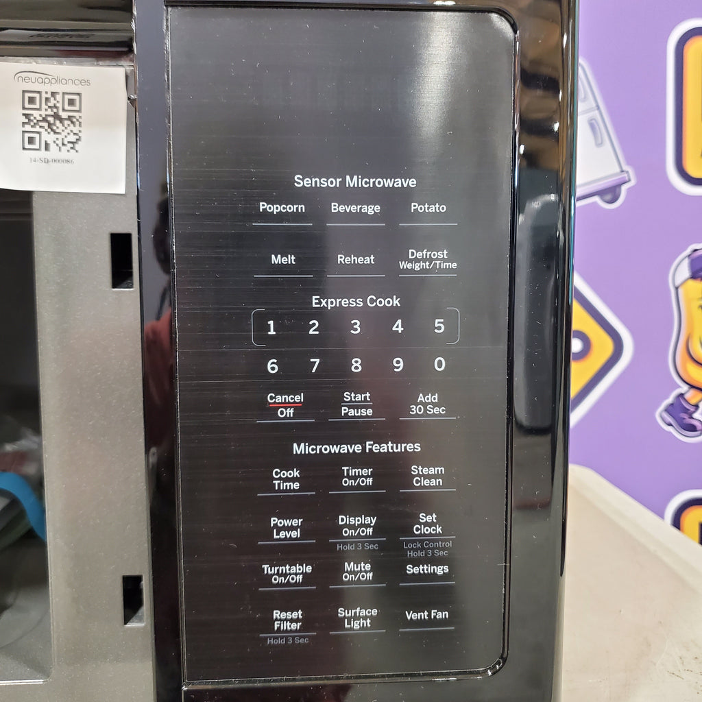 Pictures of GE 1.9 Cu. Ft. Over the Range Microwave with Sensor Cooking in Black -JVM7195DKBB -Open Box - Neu Appliance Outlet - Discount Appliance Outlet in Austin, Tx