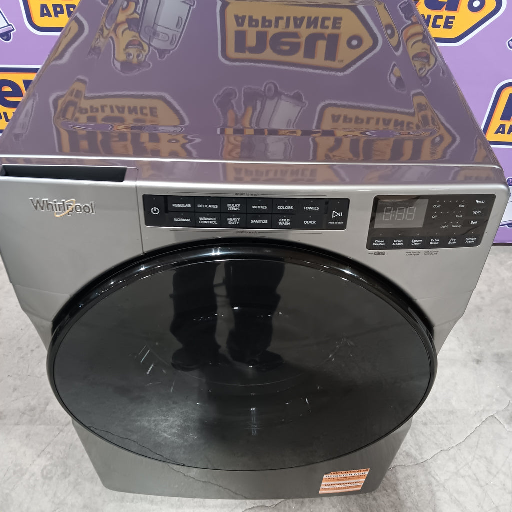 Pictures of Whirlpool 4.5 Cu. Ft. Front Load Washer with Quick Wash Cycle 30131SD31 - WFW5605MC - Scratch & Dent (Moderate) - Neu Appliance Outlet - Discount Appliance Outlet in Austin, Tx