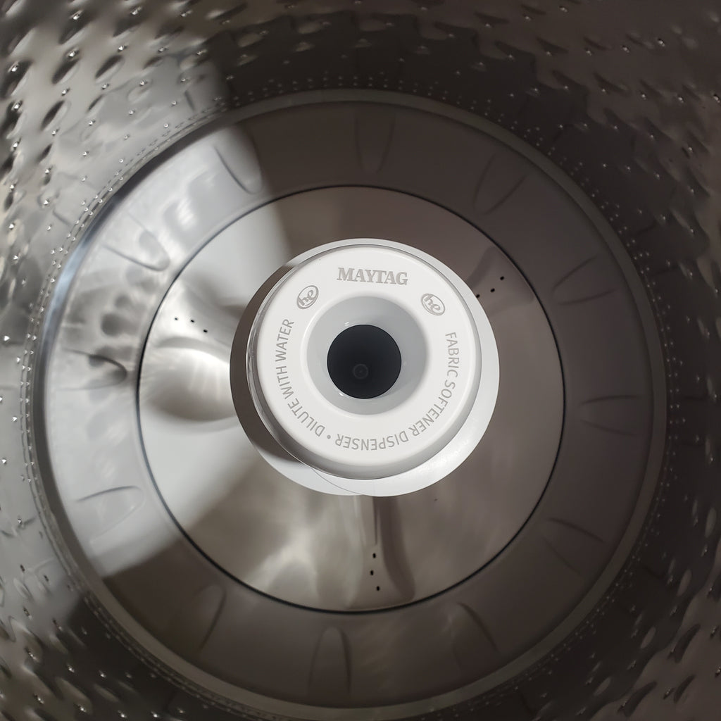 Pictures of Maytag Top Load 4.5 Cu. Ft. Washer with Deep Fill in White 22131SD76 - MVW4505MW - Scratch & Dent (Minor) - Neu Appliance Outlet - Discount Appliance Outlet in Austin, Tx