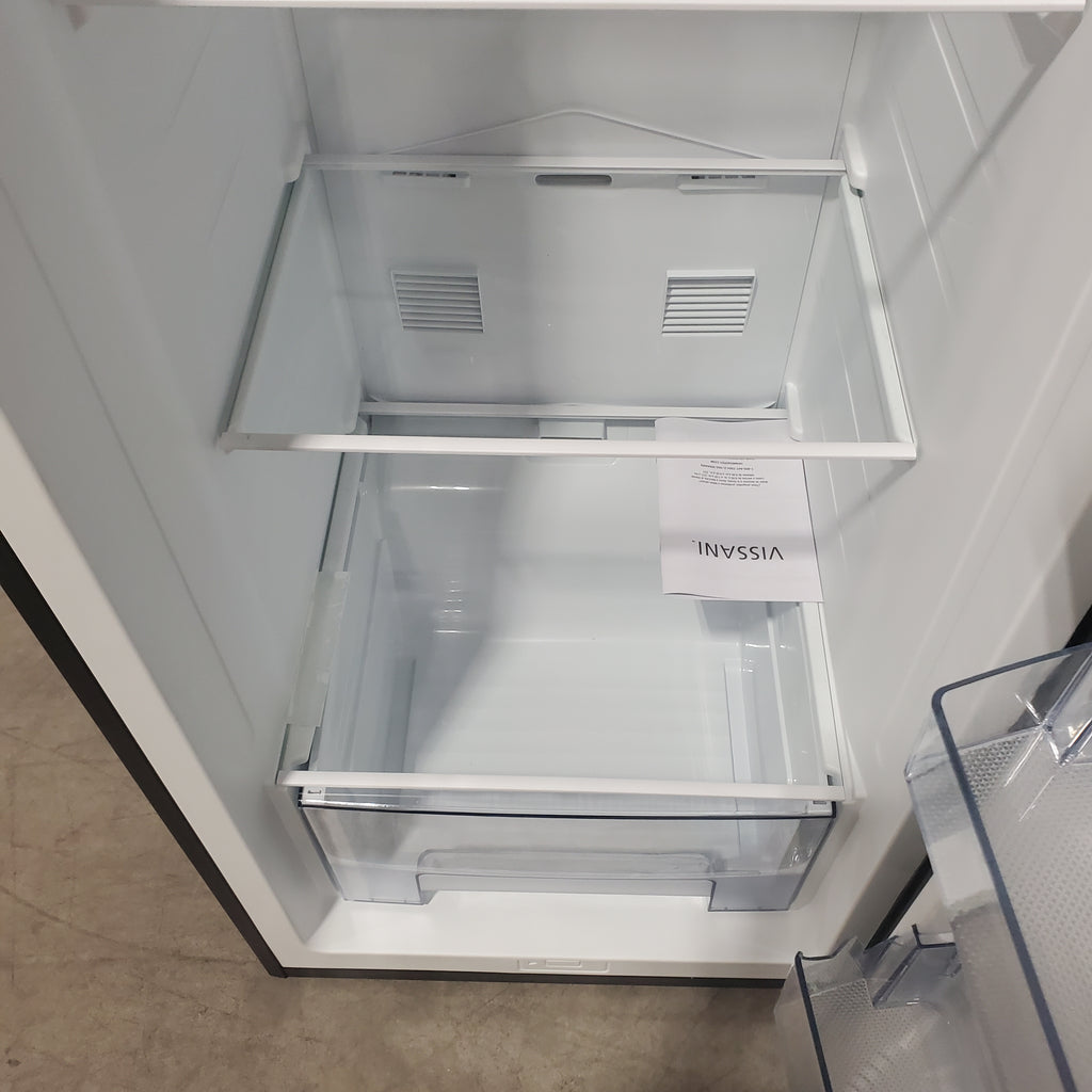 Vissani 24 in. 11 cu. ft. Convertible Auto Defrost Garage Ready Upright Freezer/Refrigerator in Stainless Steel, Energy Star 25133SD490 - VSF11US2A16 - Scratch & Dent (Moderate)