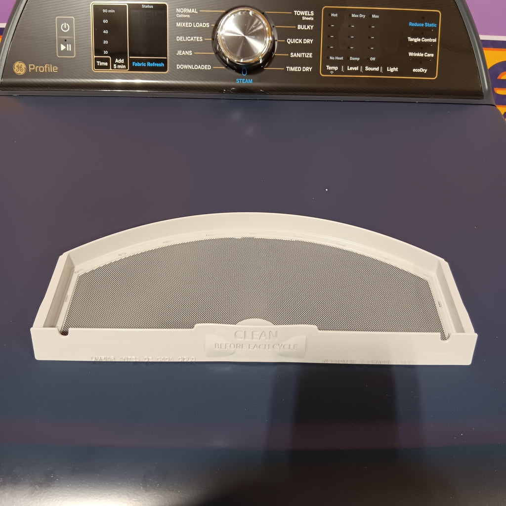 Pictures of GE Profile Energy Star Certified Large Steam Cycle Vented Electric Dryer PTD90EBPTRS - New in Box - Neu Appliance Outlet - Discount Appliance Outlet in Austin, Tx