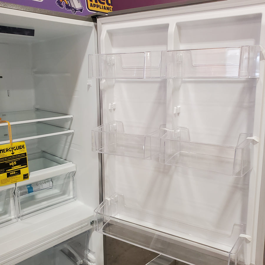 Vissani 18.7 cu. ft. Bottom Freezer Refrigerator in Stainless Steel MDBF18SS - Scratch & Dent (Major)