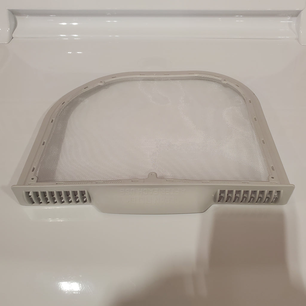 LG 7.3 Cu. Ft. Electric Rear Control Ultra Large Capacity Dryer in White with Sensor Dry 22SD008 - DLE6100W - Open Box