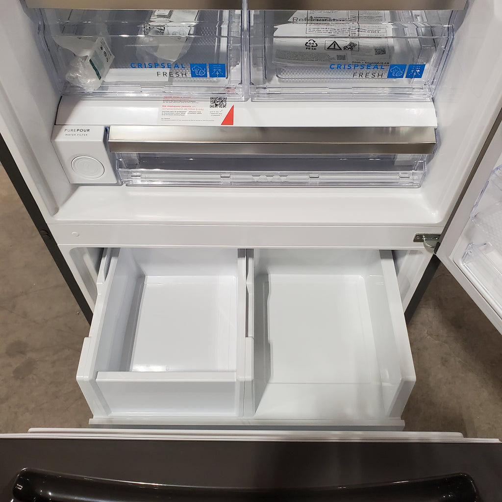 Frigidaire Gallery 20 Cu. Ft. Standard-Depth Bottom Freezer Refrigerator 25137SD699 - GRBN2012AF - Scratch & Dent (Major)