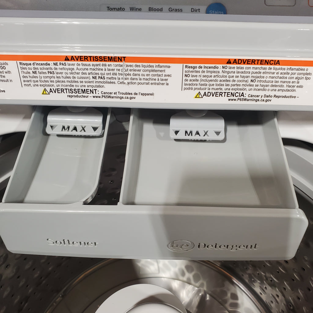 Pictures of GE ENERGY STAR® 4.5 cu. ft. Capacity Washer with Stainless Steel Basket GTW685BSLWS - Certified Refurbished - Neu Appliance Outlet - Discount Appliance Outlet in Austin, Tx