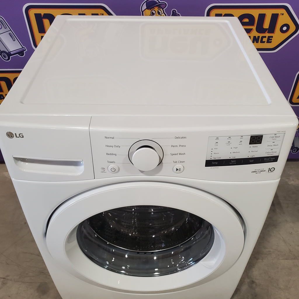 Pictures of LG 4.5 cu. ft. Ultra Large Stackable Front Load High-Efficiency Washer with Coldwash Technology WM3400CW - Open Box - Neu Appliance Outlet - Discount Appliance Outlet in Austin, Tx