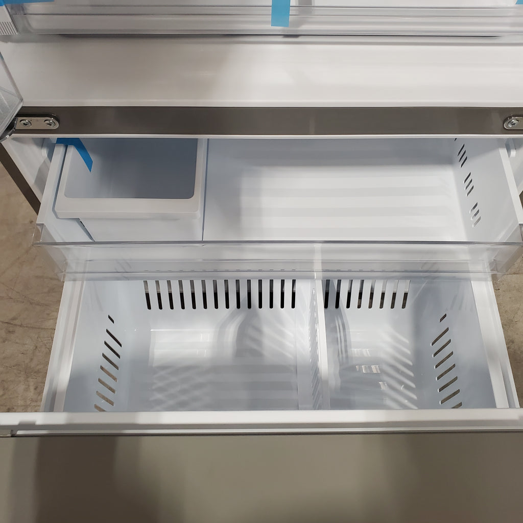 Pictures of LG 26 cu ft ENERGY STAR Counter-depth Smart French Door Refrigerator in Fingerprint Resistant Stainless Steel with Dual Ice Maker LRFXC2606S - Scratch & Dent (Minor) - Neu Appliance Outlet - Discount Appliance Outlet in Austin, Tx